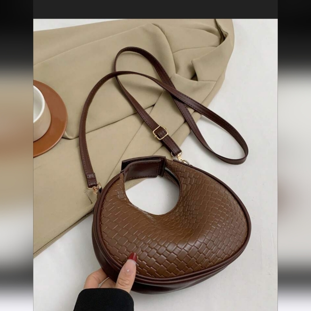 Crocodile Pattern Stone Pattern Purse - image 2